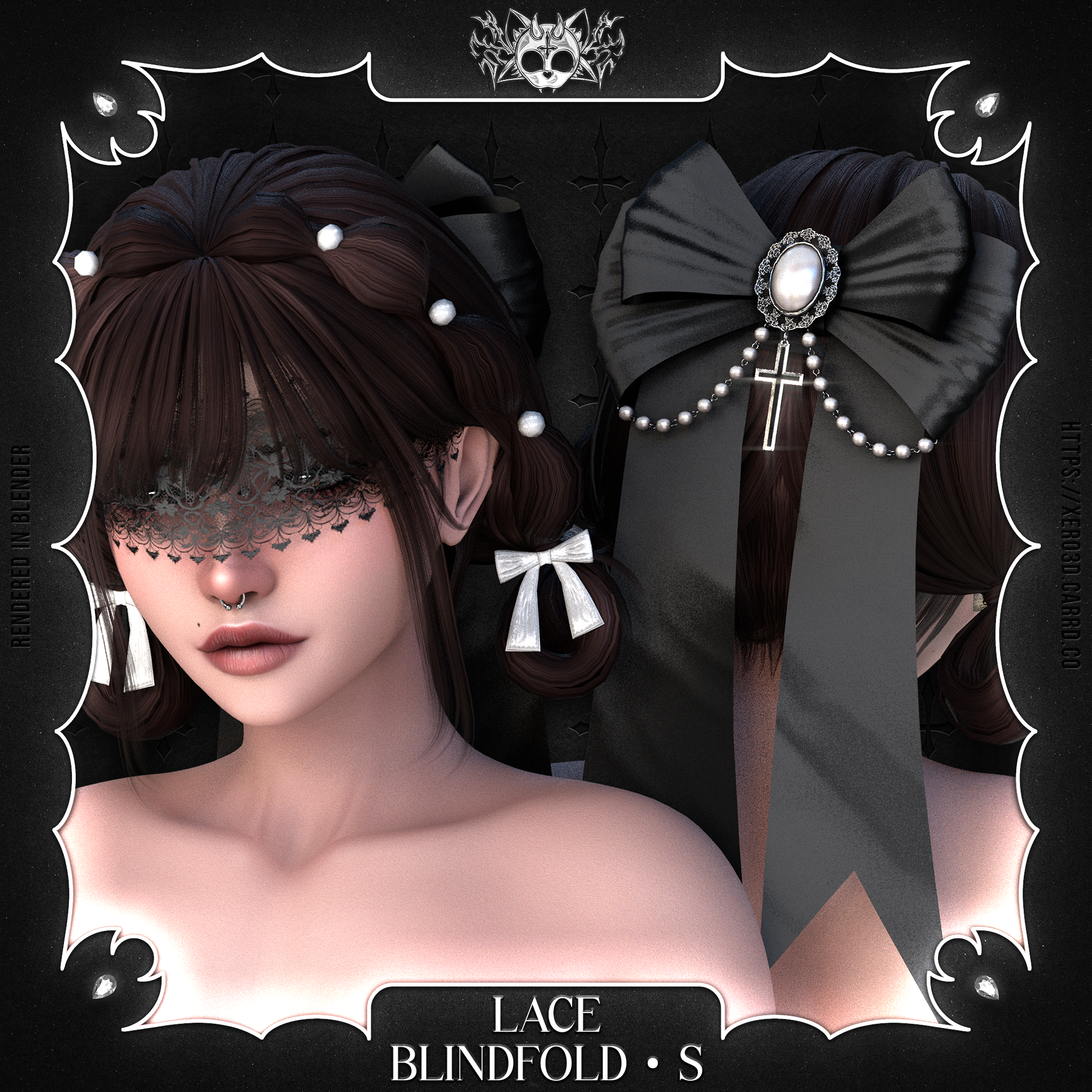 Lace Blindfold • S