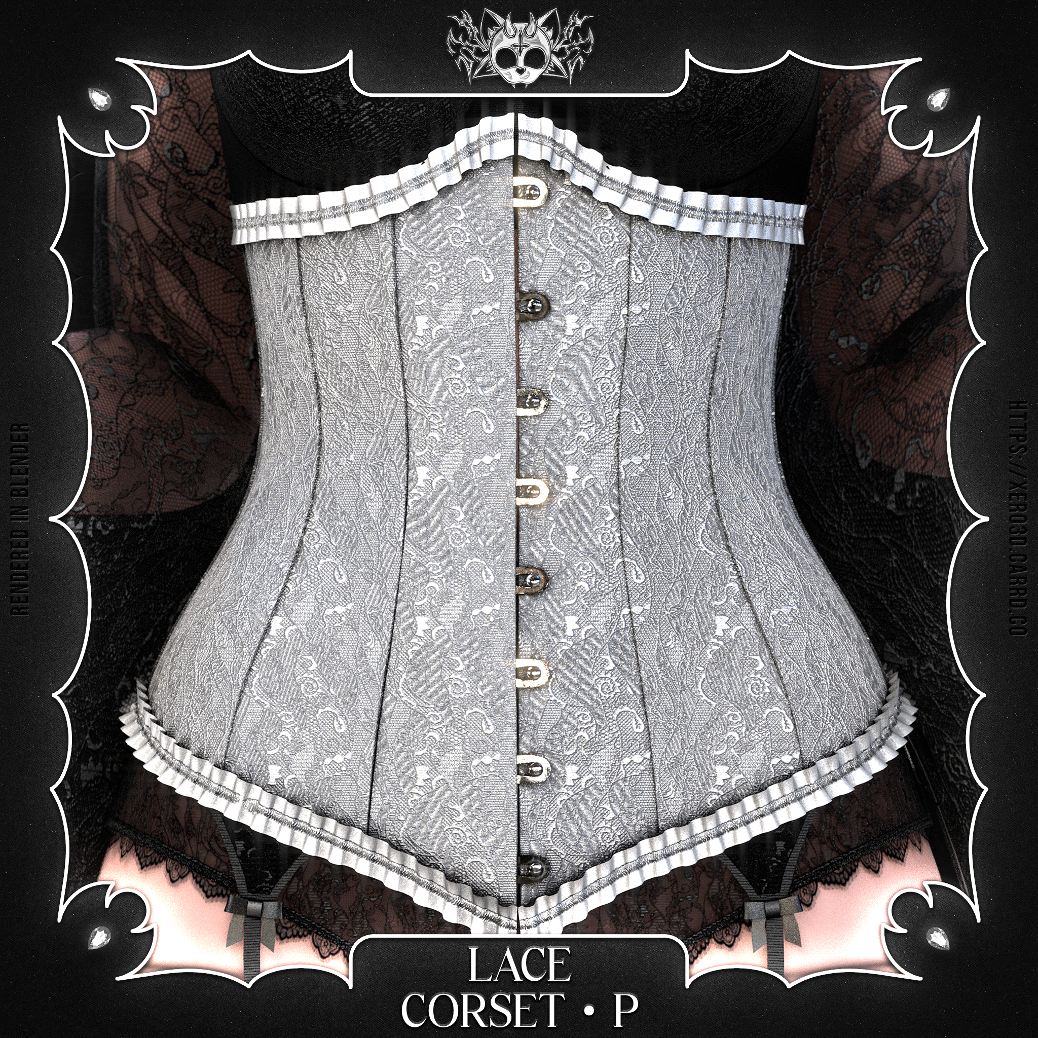 Lace Corset • P