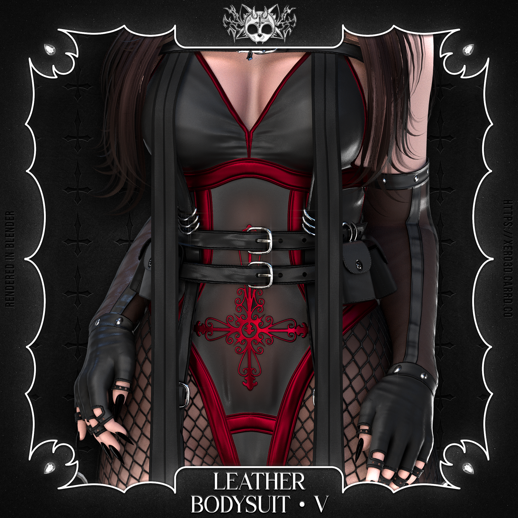 Leather Bodysuit • V